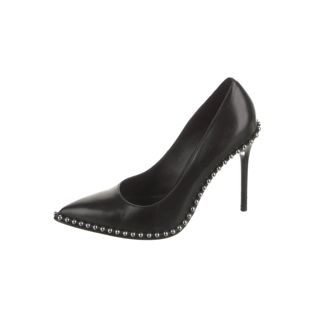 Alexander Wang Rie Studded Leather Heels